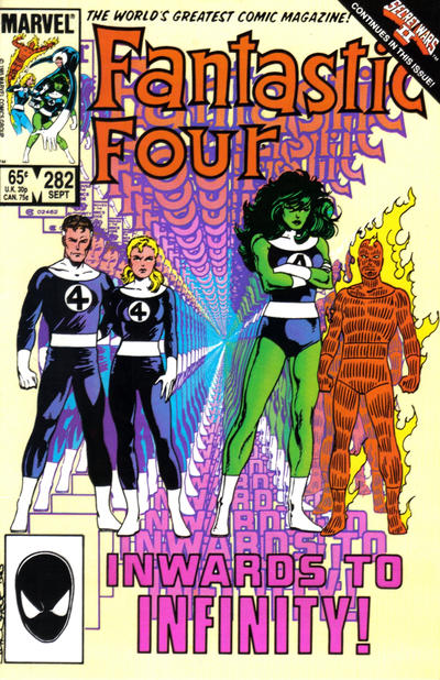 Fantastic Four #282 [Direct] - Fn 