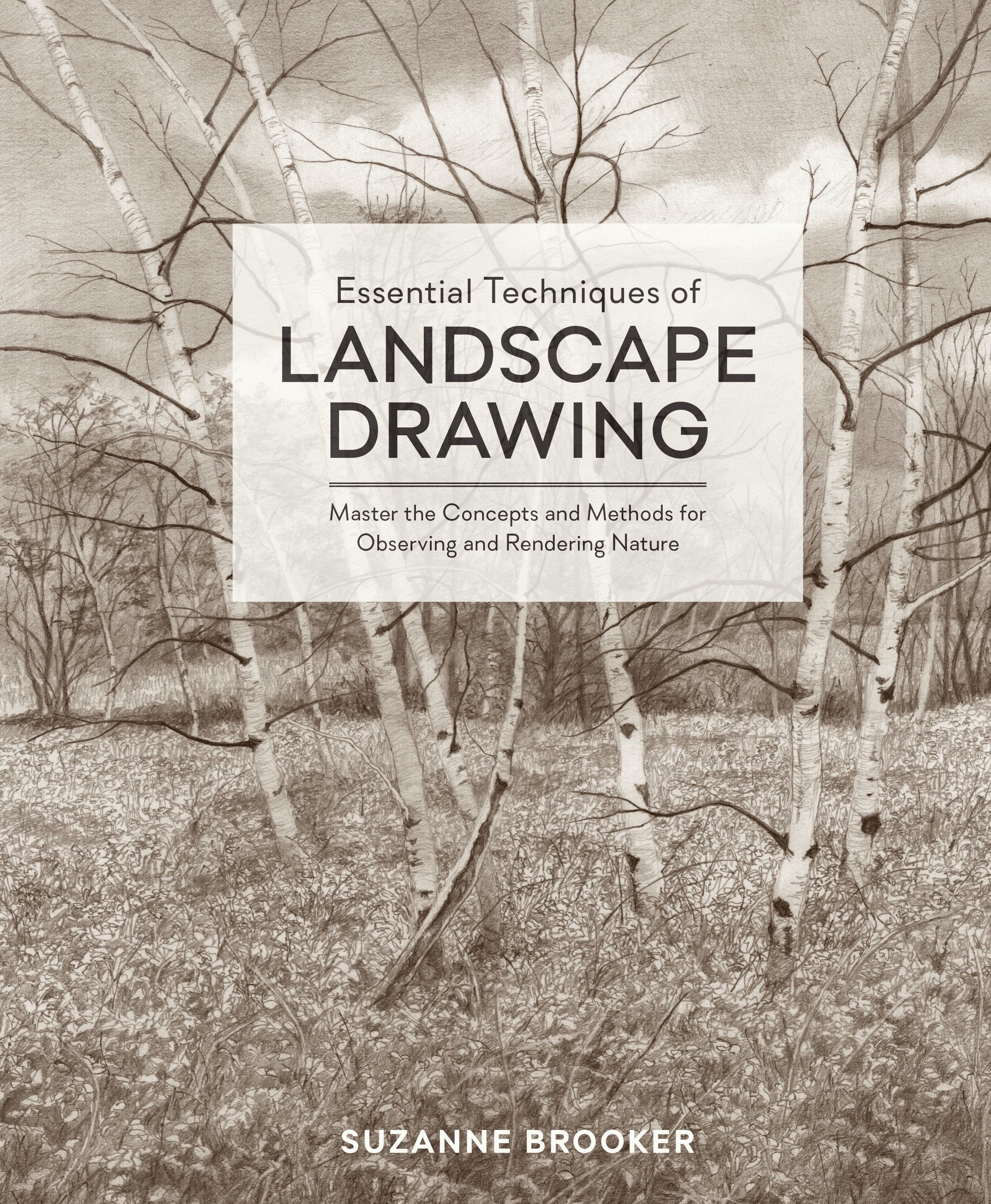 Essential Techniques Of Landscape Drawing (Hardcover Book)