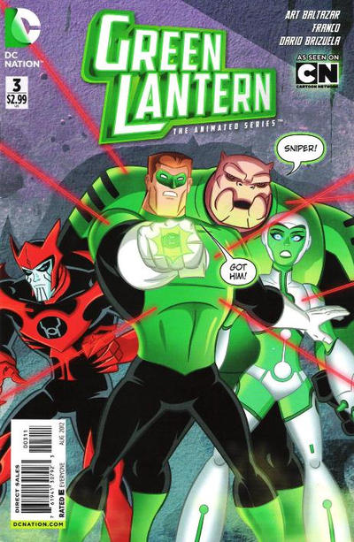 Green Lantern The Animated Series #3 (2011)