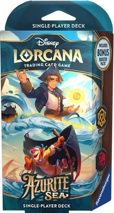 Disney Lorcana TCG: Azurite Sea Starter Deck (Amber & Ruby)