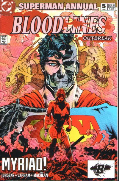 Superman Annual #5 [Direct] Signed By Dan Jurgens