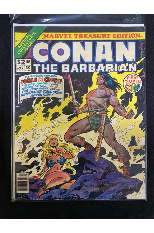 Marvel Treasury Edition #23 (Conan The Barbarian) Vg