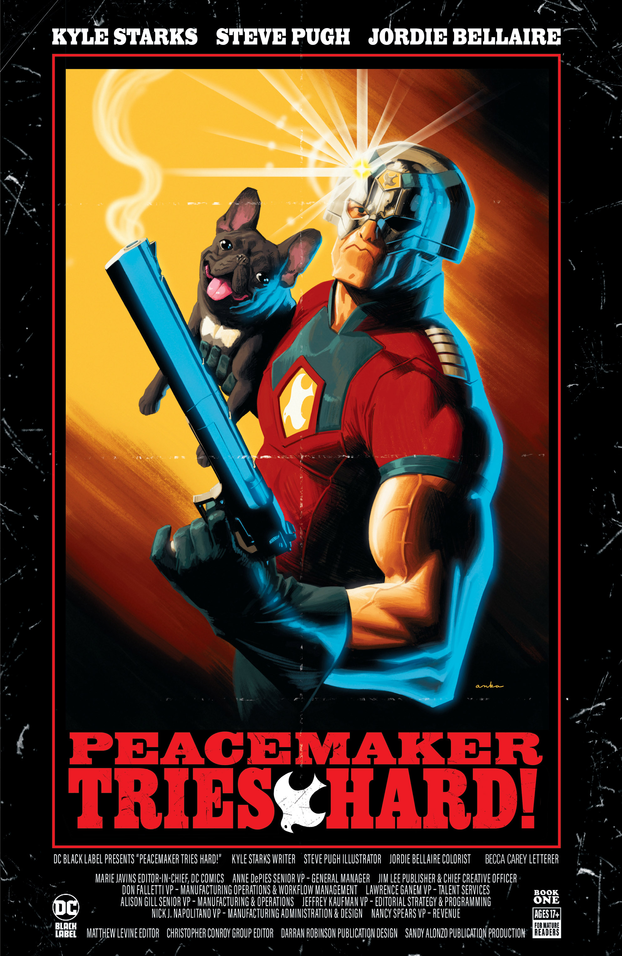 Peacemaker Tries Hard #1 Cover C Kris Anka Movie Poster Variant (Mature) (Of 6)