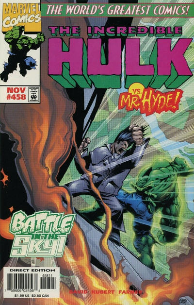 The Incredible Hulk #458 [Direct Edition] - Vf/Nm 9.0