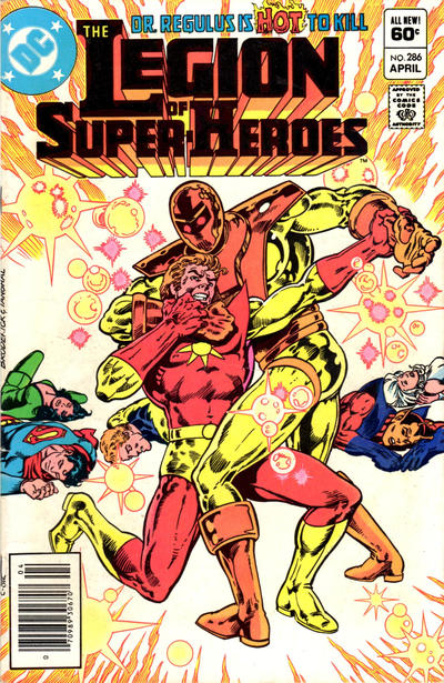 The Legion of Super-Heroes #286 [Newsstand]