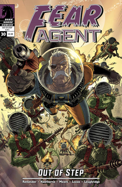 Fear Agent #30-Fine, Signed By Tony Moore