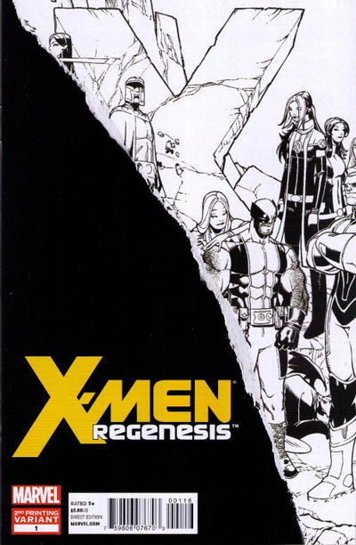 X-Men: Regenesis #1 [Second Printing Wolverine Variant]