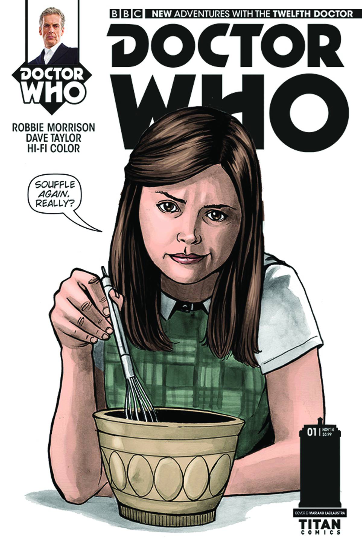 Doctor Who 12th #1 1 for 10 Laclaustra Incentive