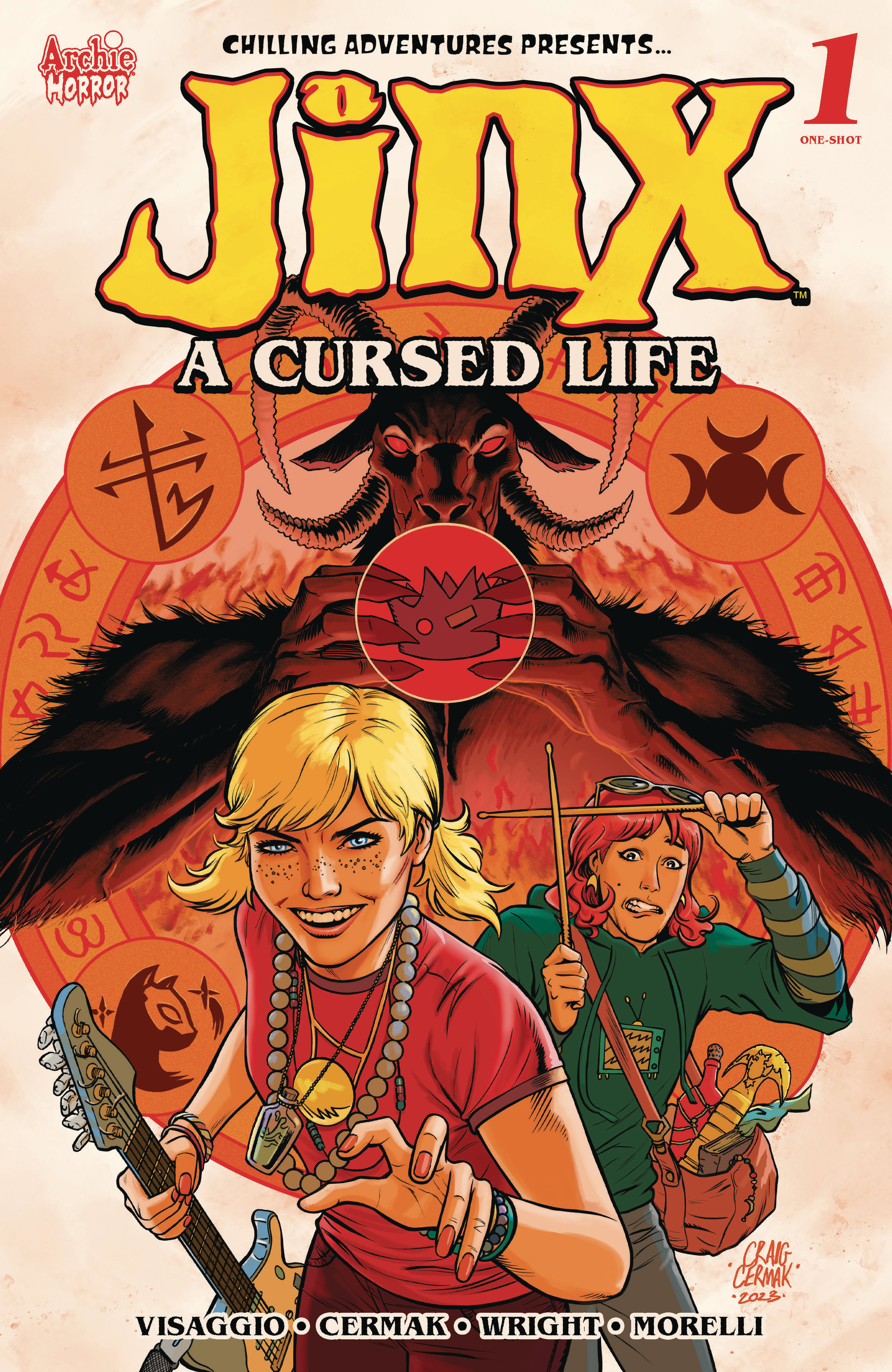 Chilling Adventure Jinx's Cursed Life One-Shot Cover A Cermak