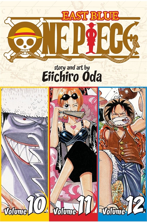 One Piece (Omnibus Edition),  Volume 4: Includes Vols. 10, 11 & 12 Pre-Owned