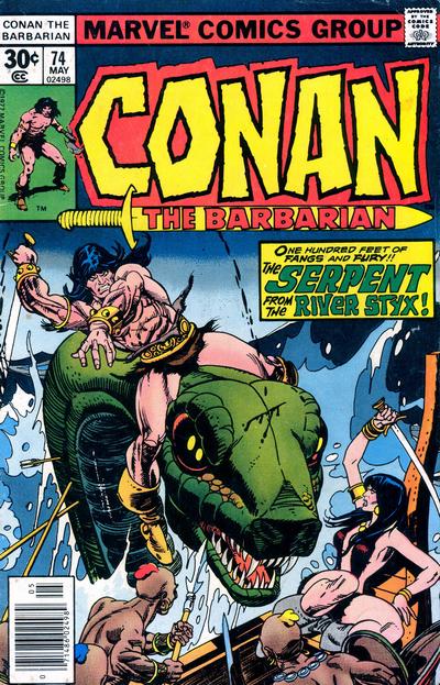 Conan The Barbarian #74 [Regular Edition]-Very Fine (7.5 – 9)