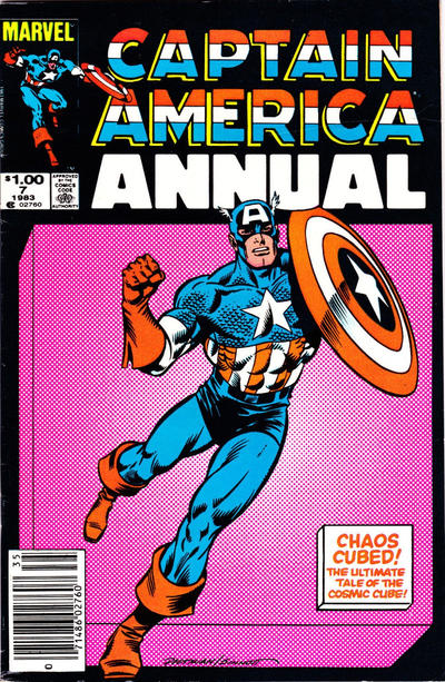 Captain America Annual #7 [Newsstand] - G/Vg 3.0