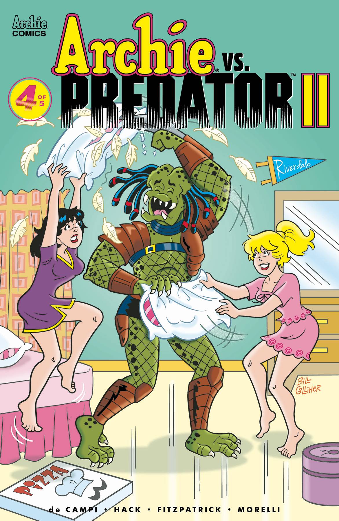 Archie Vs Predator 2 #4 Cover C Golliher (Of 5)