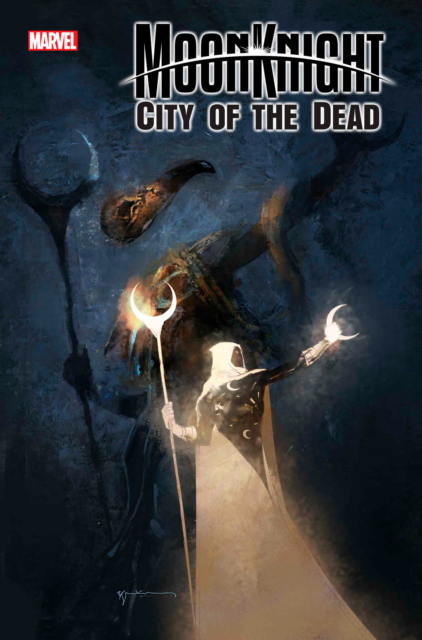 Moon Knight City of the Dead #2 1 for 25 Incentive Bill Sienkiewicz Variant