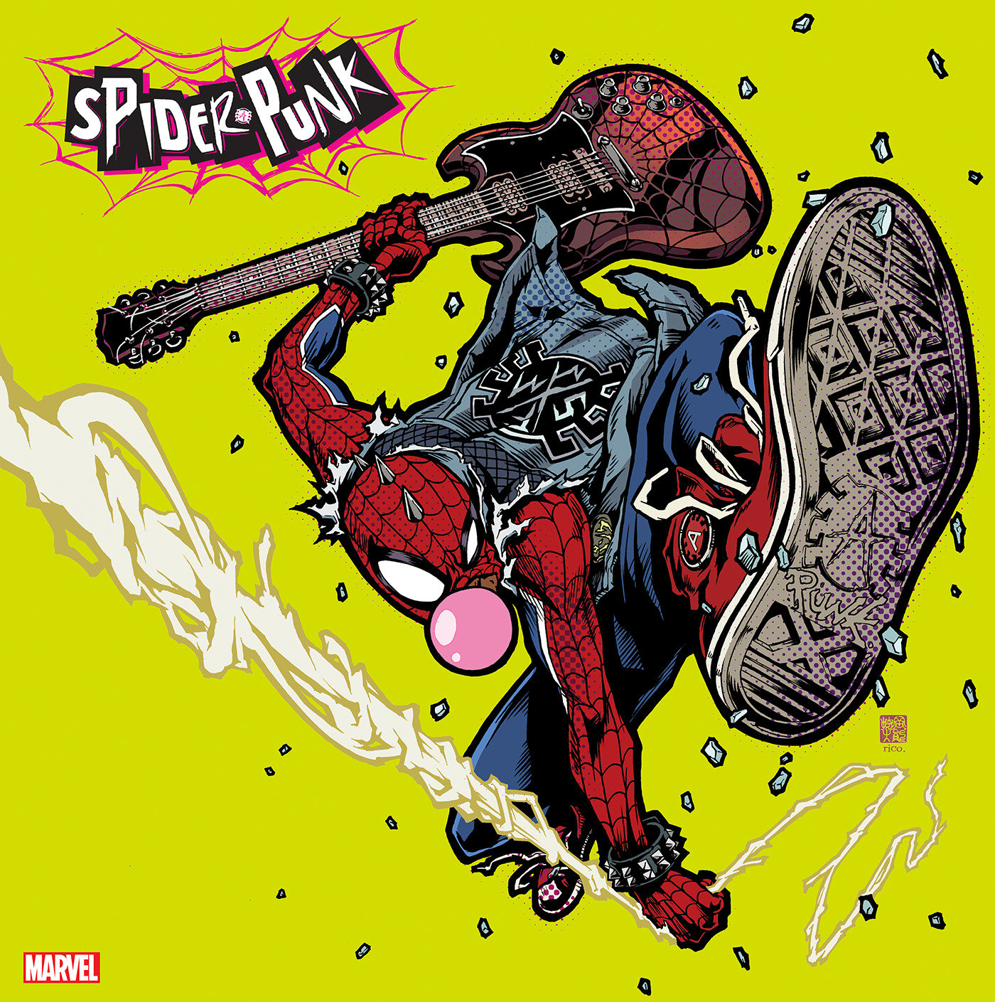 Spider-Punk #1 Okazaki Variant (Of 5)