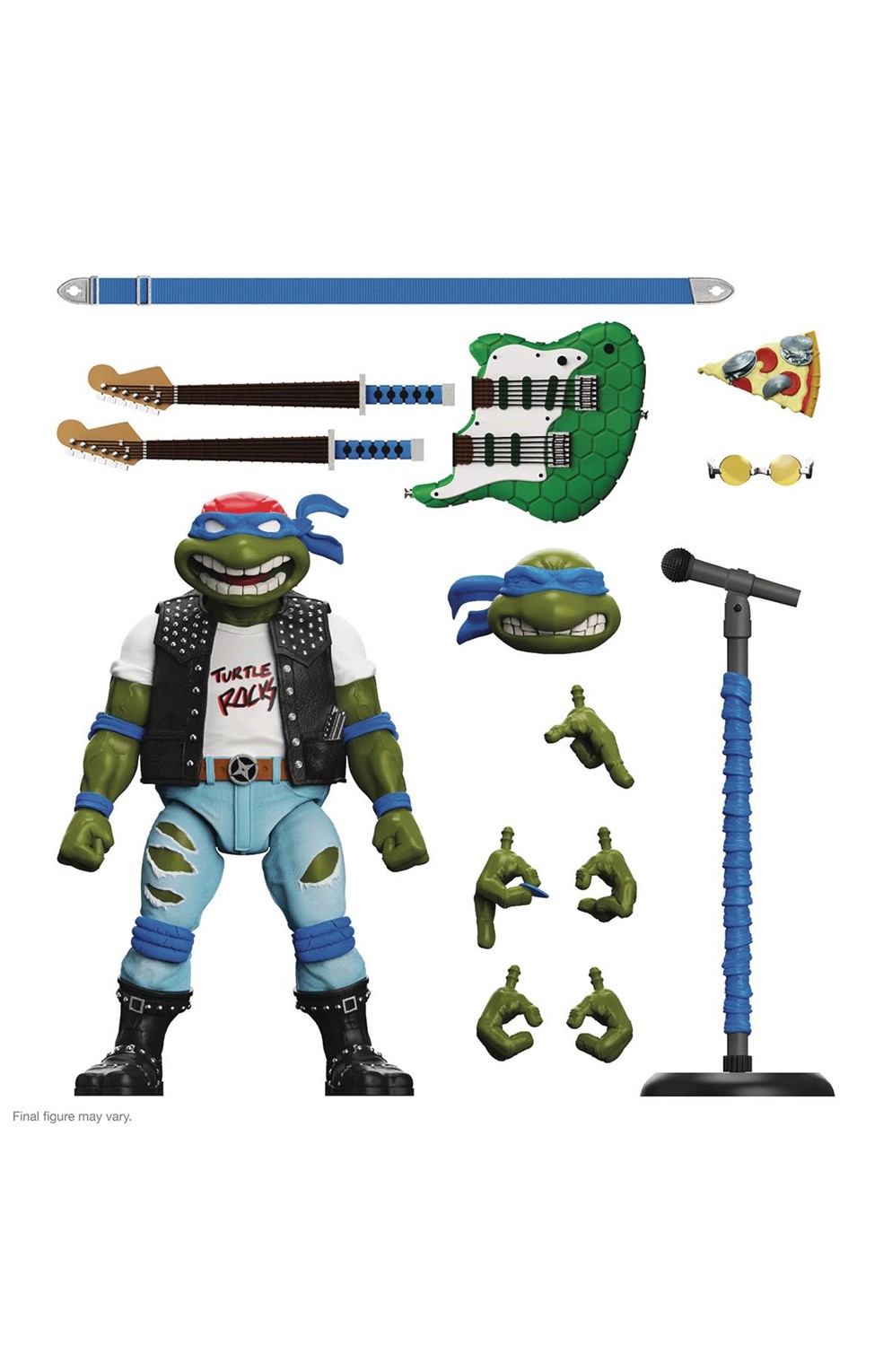 Ultimates Teenage Mutant Ninja Turtles Classic Rocker Leo Action Figure