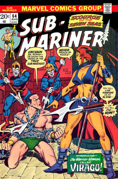 Sub-Mariner #64-Fine (5.5 – 7)