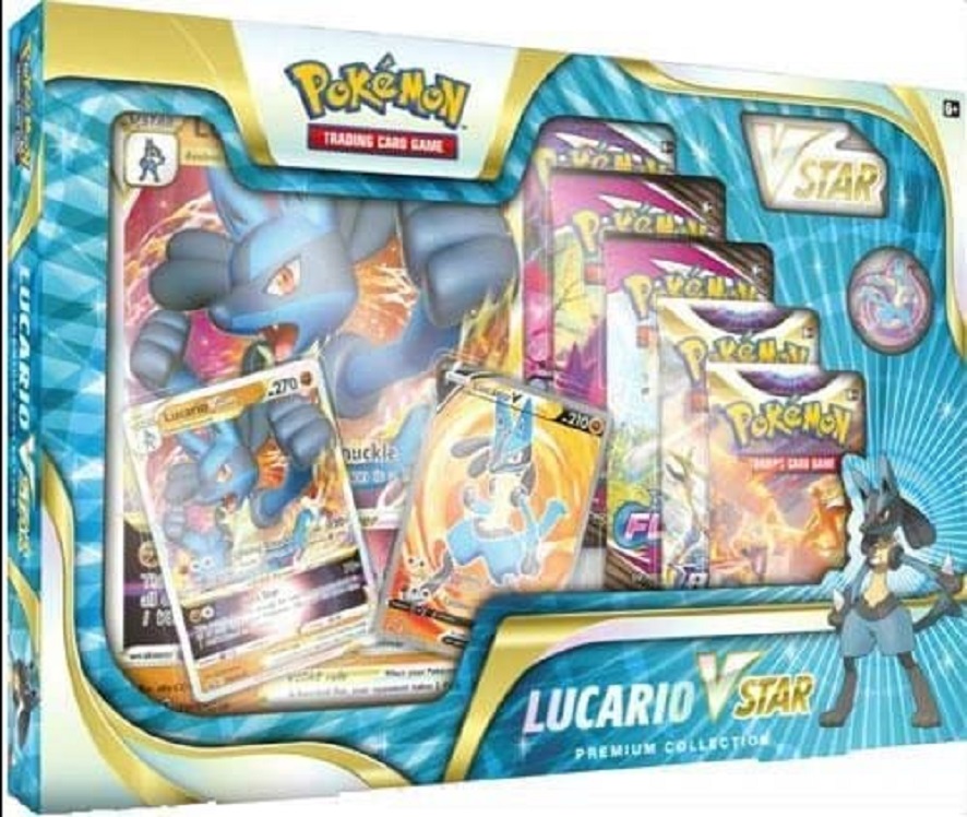 Pokémon TCG: Lucario VStar Premium Collection