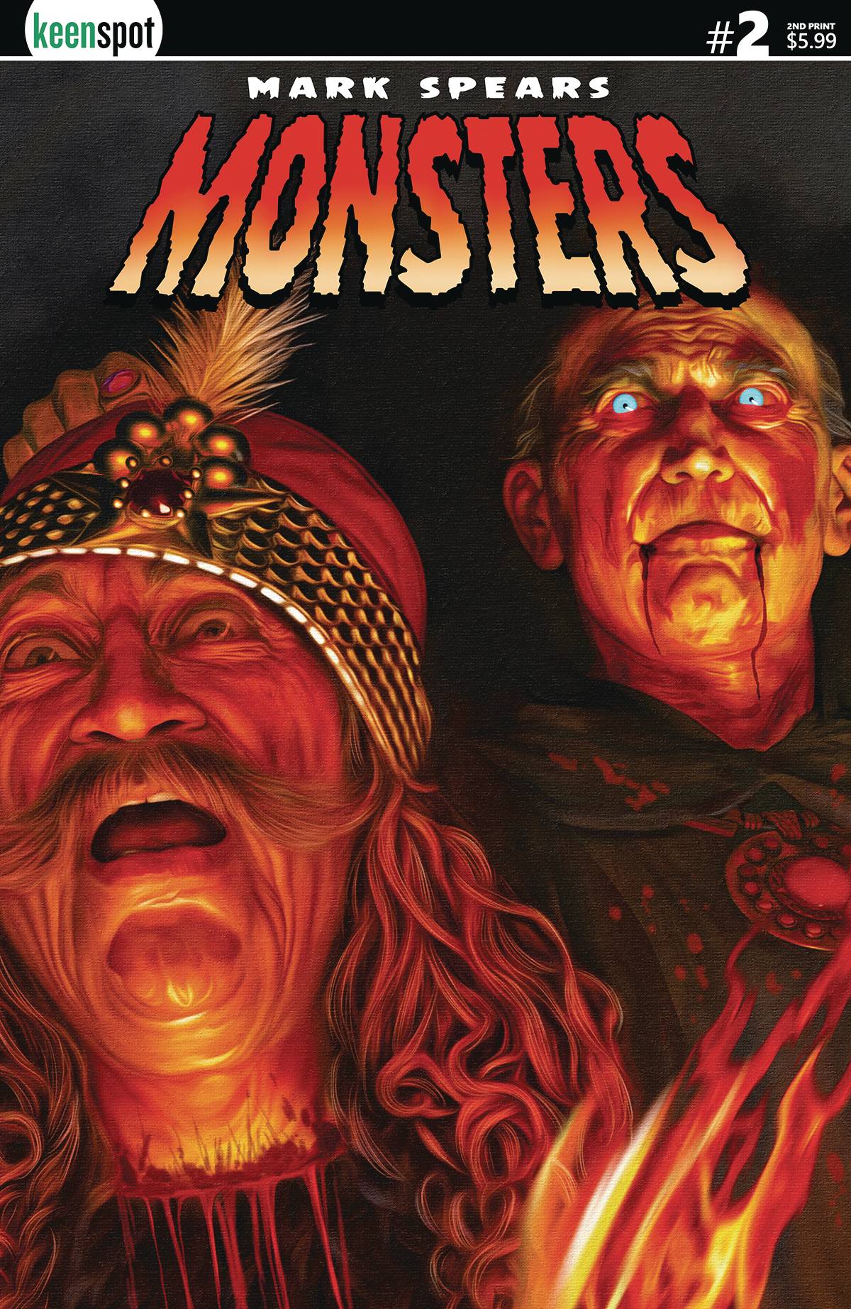 Mark Spears Monsters #2 2nd Printing Cover A Beheaded