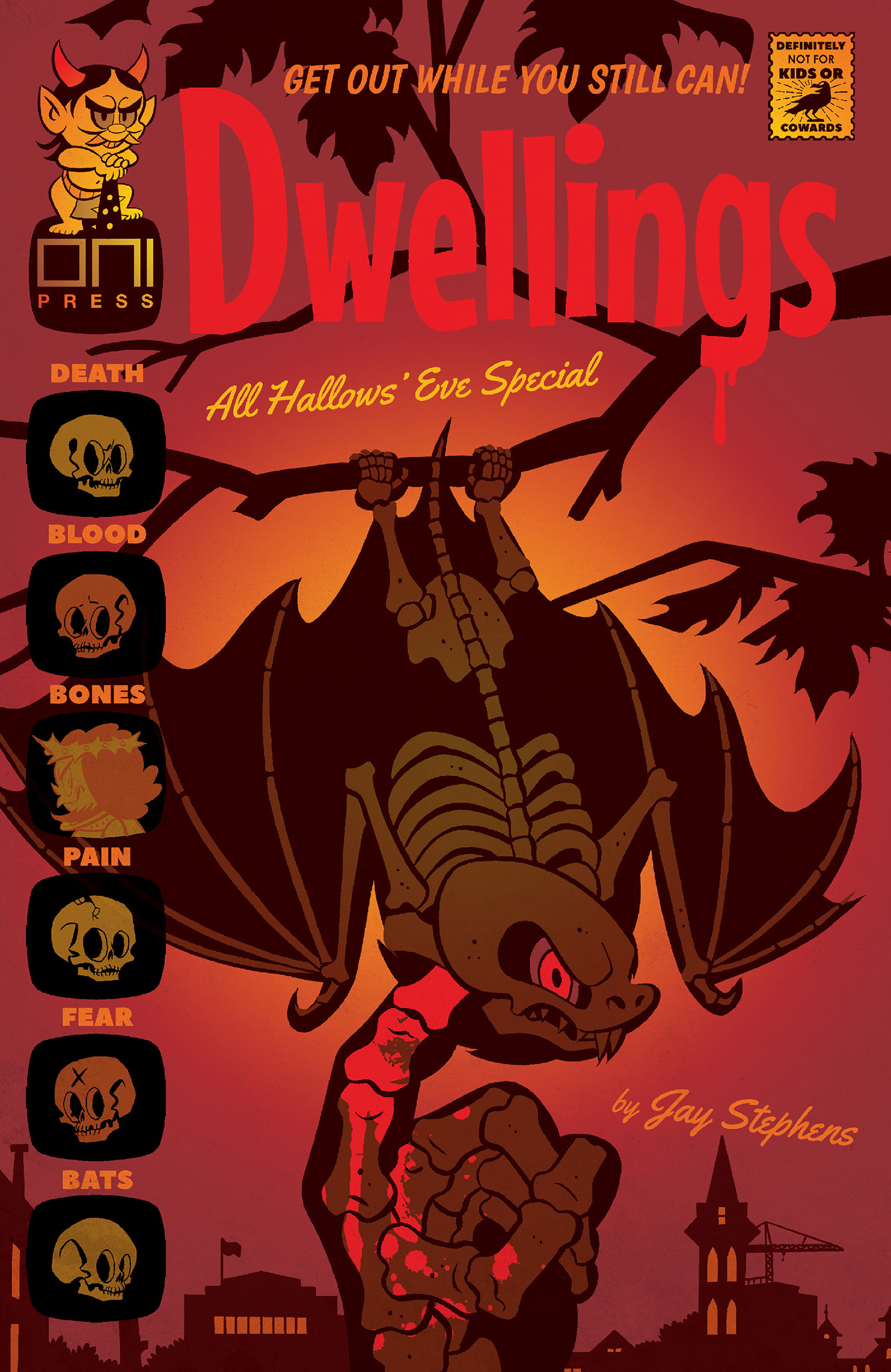 Dwellings All Hallows Eve Special #1 (One Shot) Cover C 1 for 10 Incentive Jay Stephens Skeletal Variant 