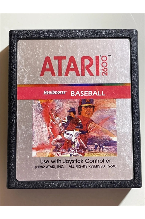 Atari 2600 Vcs Realsports Baseball - Cartridge Only - Pre-Owned