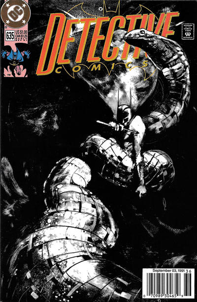 Detective Comics #635 [Newsstand]-Very Good (3.5 – 5)
