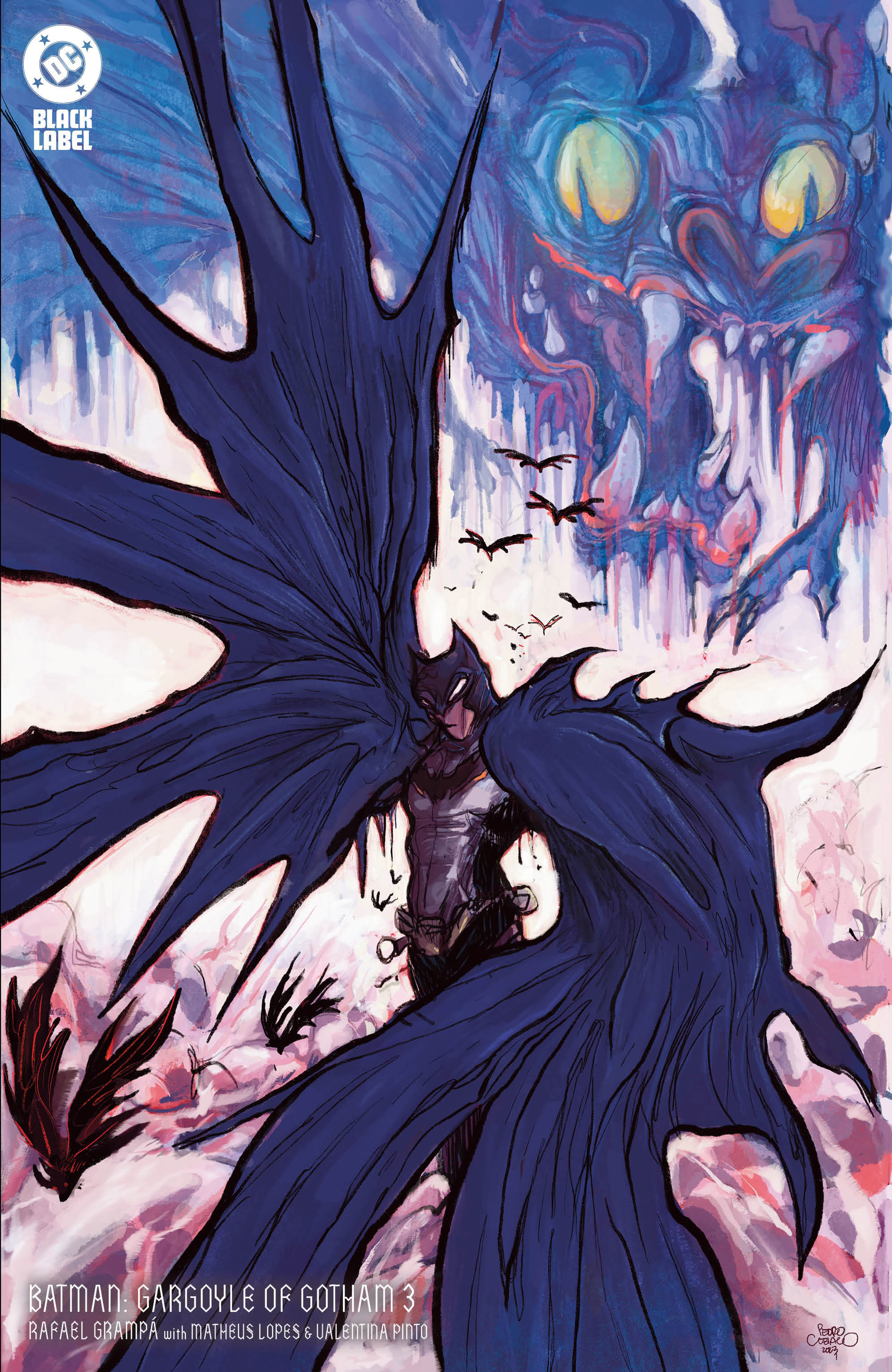 Batman Gargoyle of Gotham #3 Cover F 1 for 50 Incentive Pedro Cobiaco Variant (Mature) (Of 4)