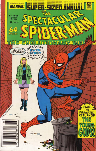 The Spectacular Spider-Man Annual #8 [Newsstand](1979)-Fine (5.5 – 7)