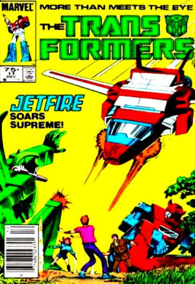 The Transformers #11 [Newsstand] - Vg-