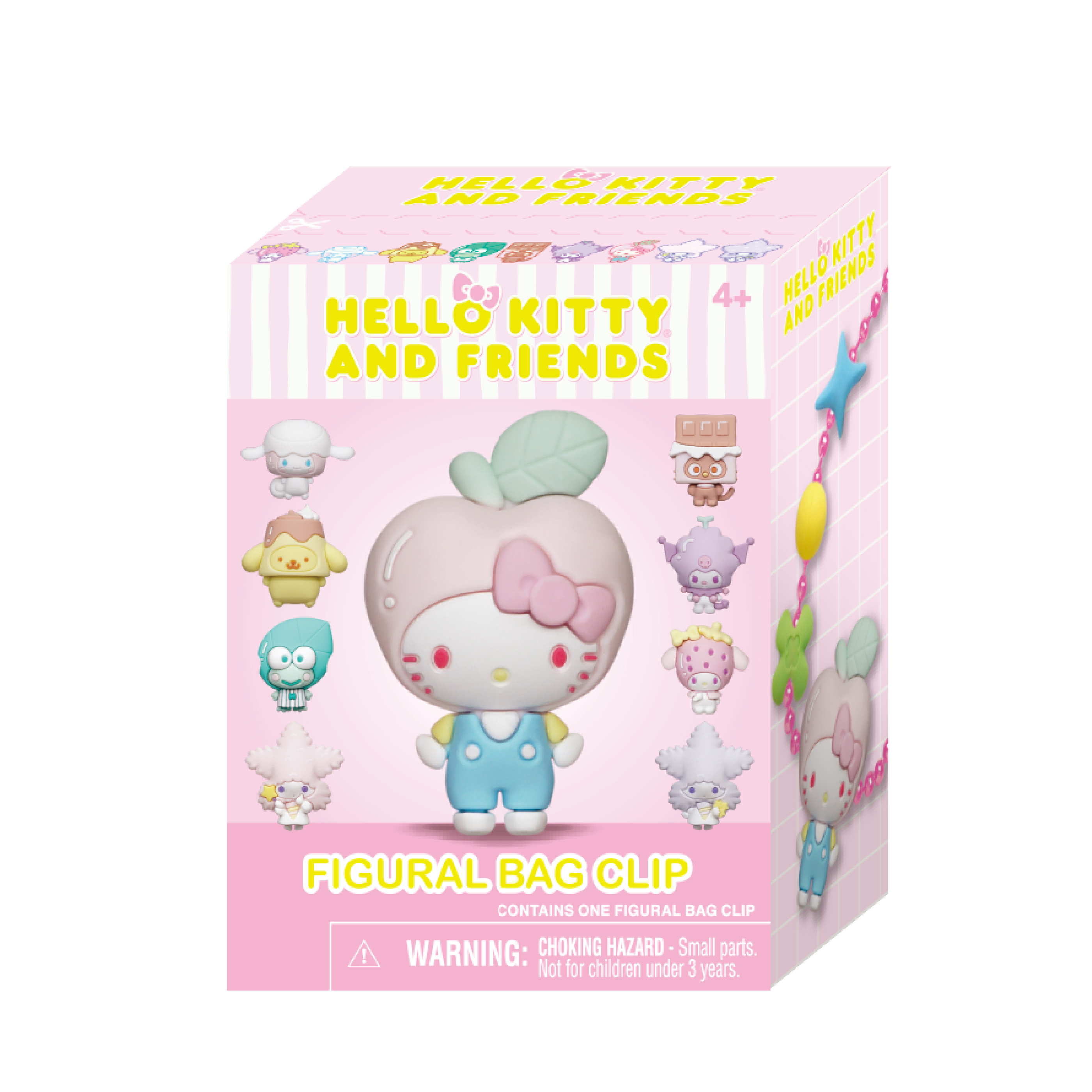 Hello Kitty & Friends Bubble Tea 3d Blind Mystery Box Bag Clip