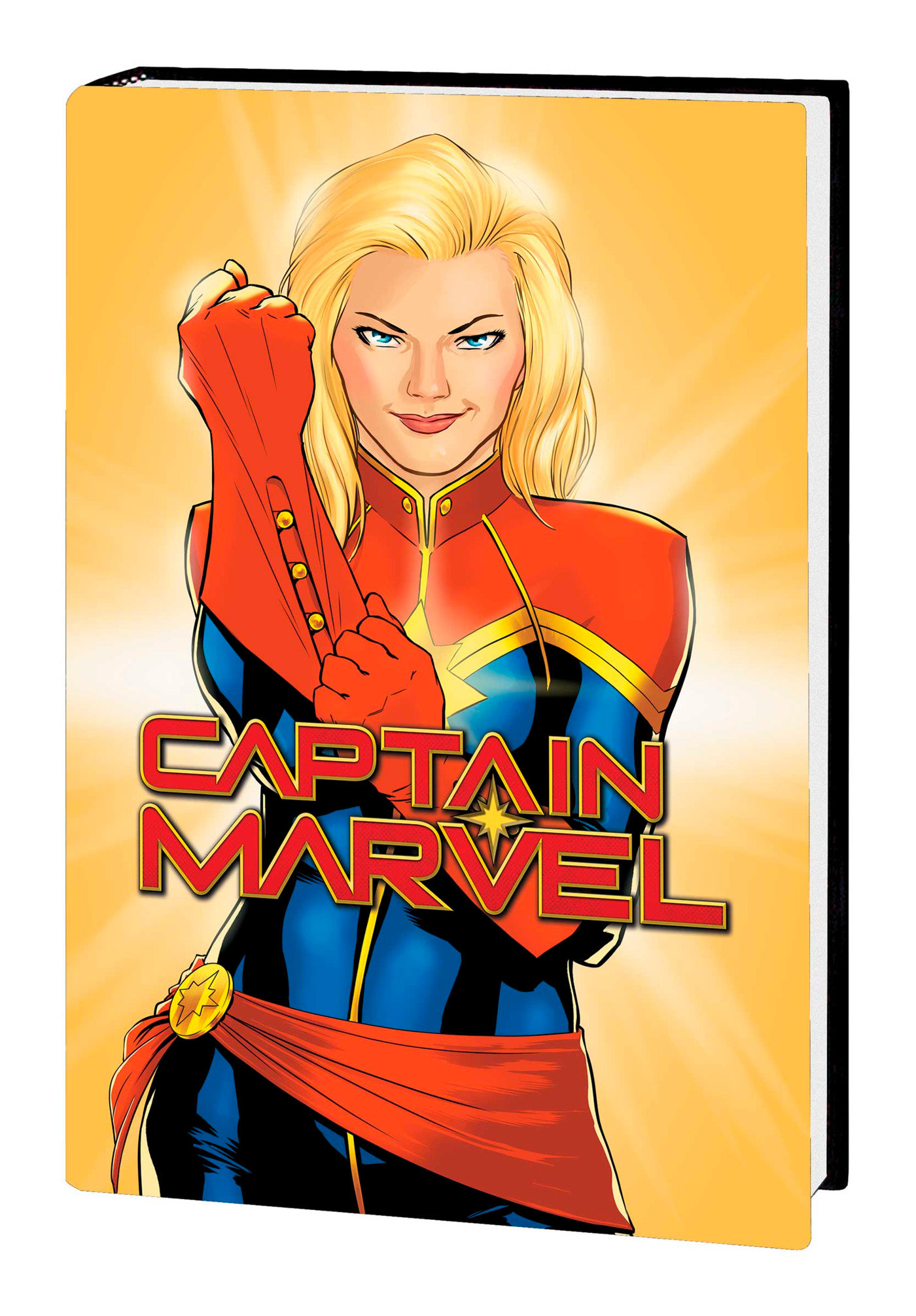 Captain Marvel by Kelly Sue Deconnick Omnibus Hardcover Lopez Cover