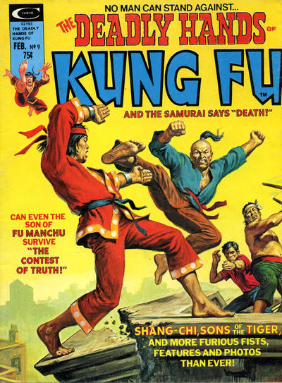 Deadly Hands of Kung Fu #9-Very Fine/Excellent (7 - 8)