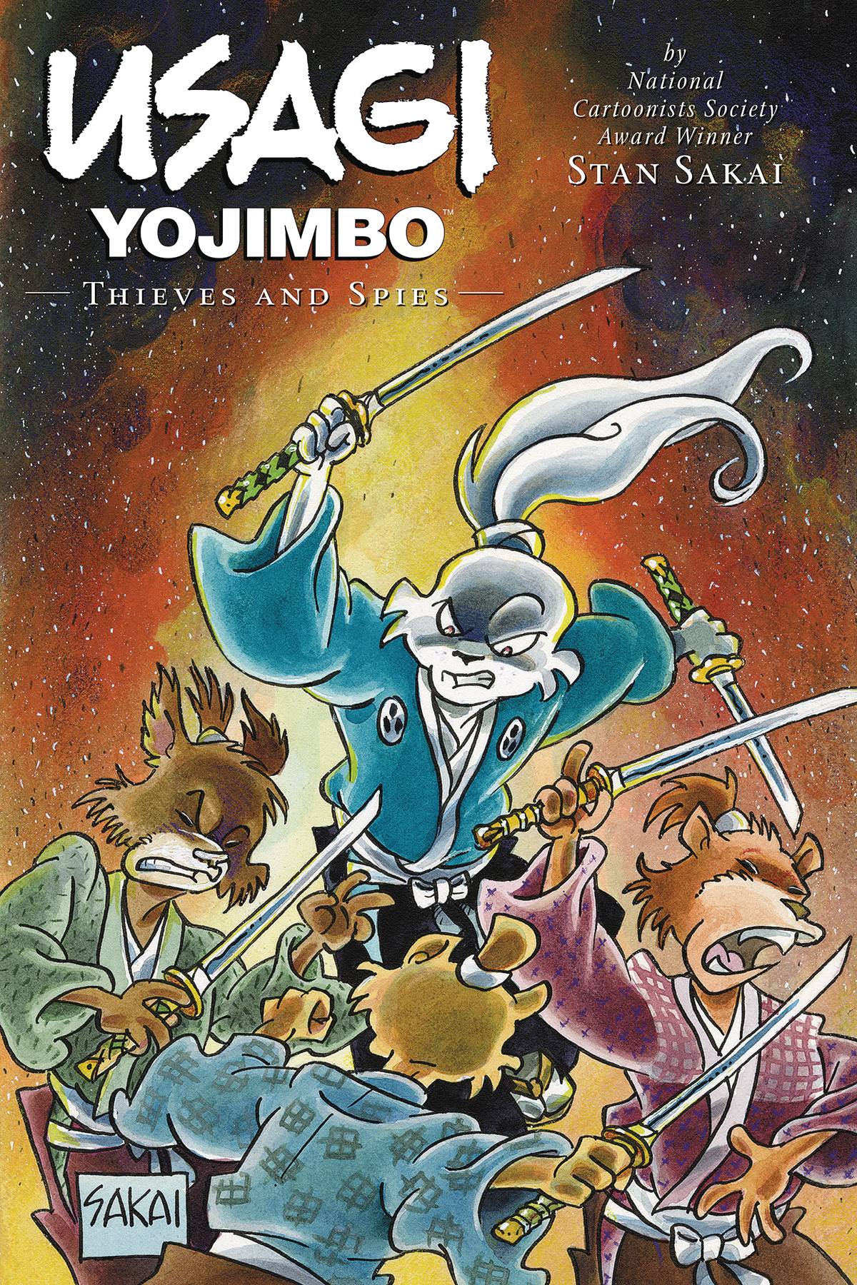Usagi Yojimbo Graphic Novel Volume 30 Thieves And Spies