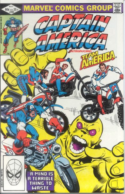 Captain America #269 [Direct]-Fine (5.5 – 7)