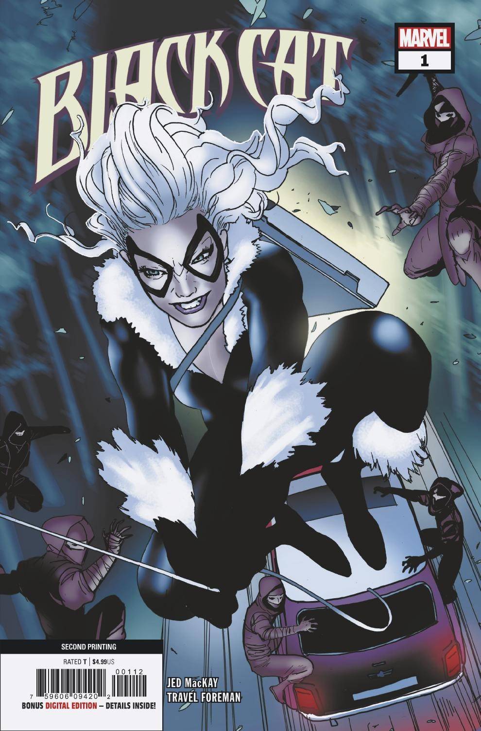 Black Cat #1 2nd Printing Foreman Variant (2020)