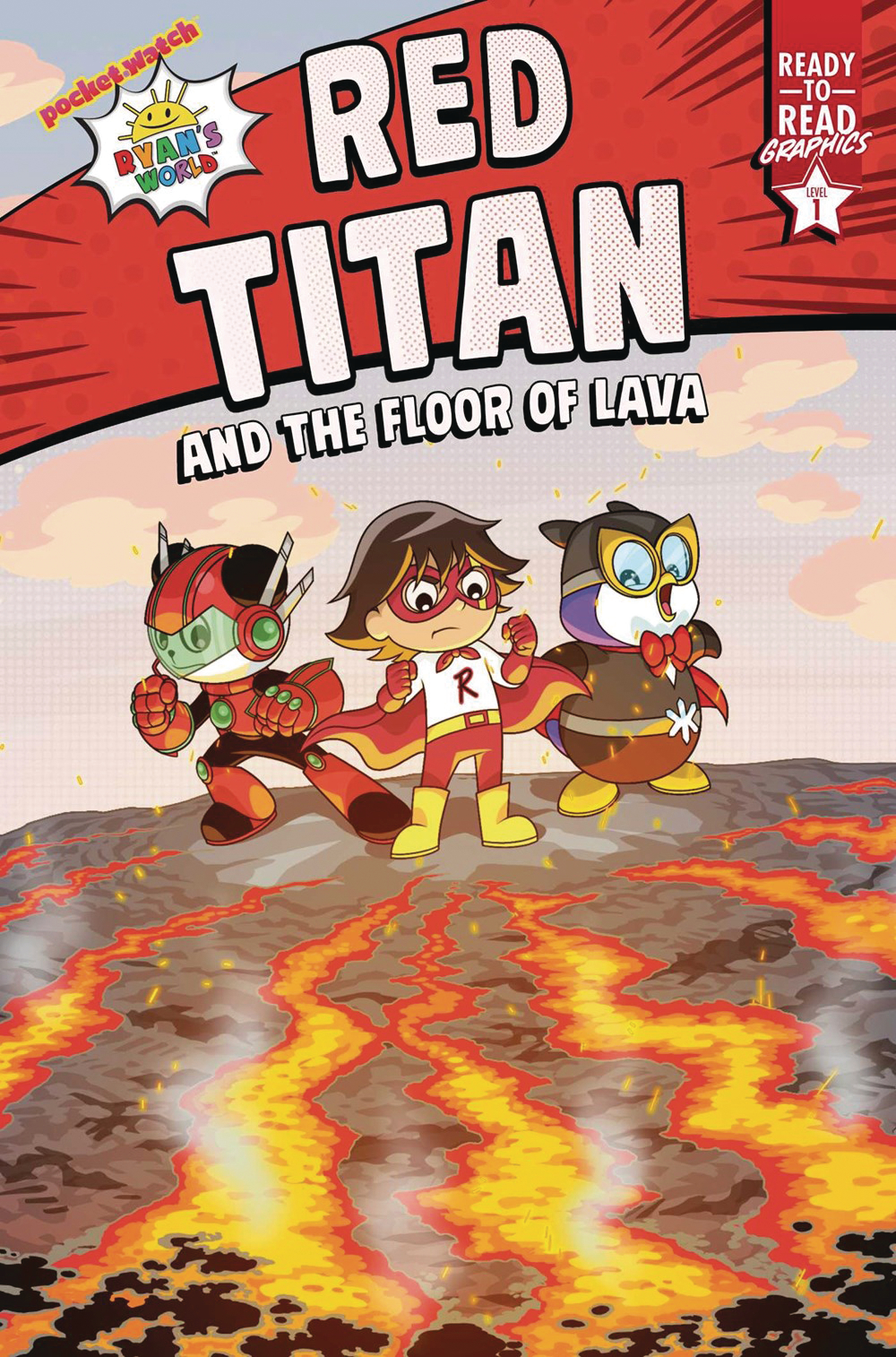 Ryans World Young Reader Graphic Novel #2 Red Titan & Floor of Lava
