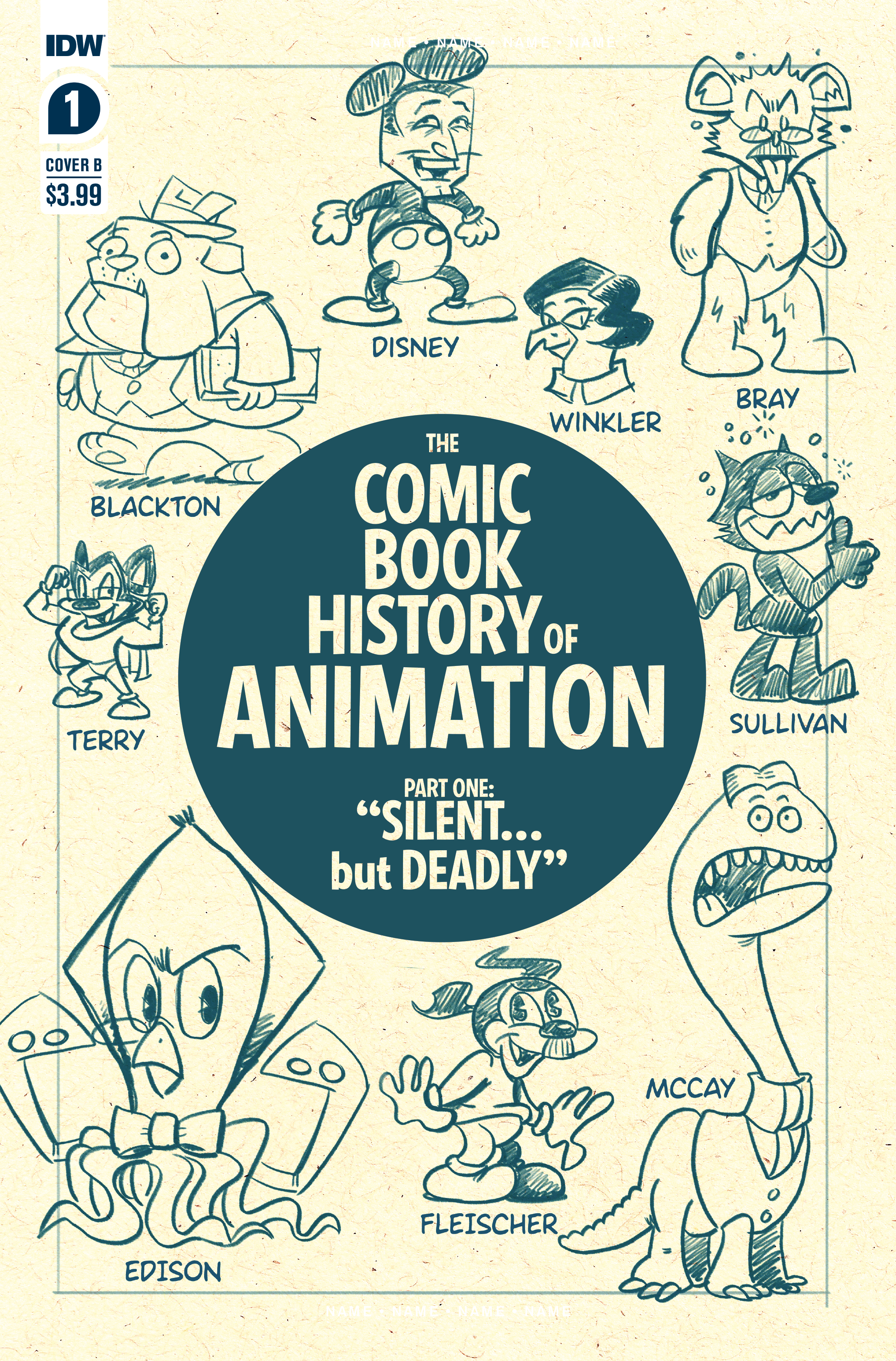 Comic Book History of Animation #1 Cover B Dunlavey (Of 5)