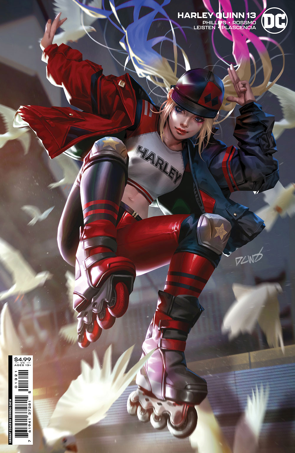 Harley Quinn #13 Cover B Derrick Chew Card Stock Variant (2021)