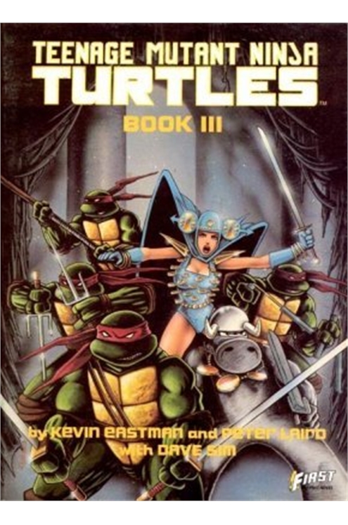 First Comics Graphic Novel (1984-1990) #15 Teenage Mutant Ninja Turtles Book III 1st Print [Stk Img]