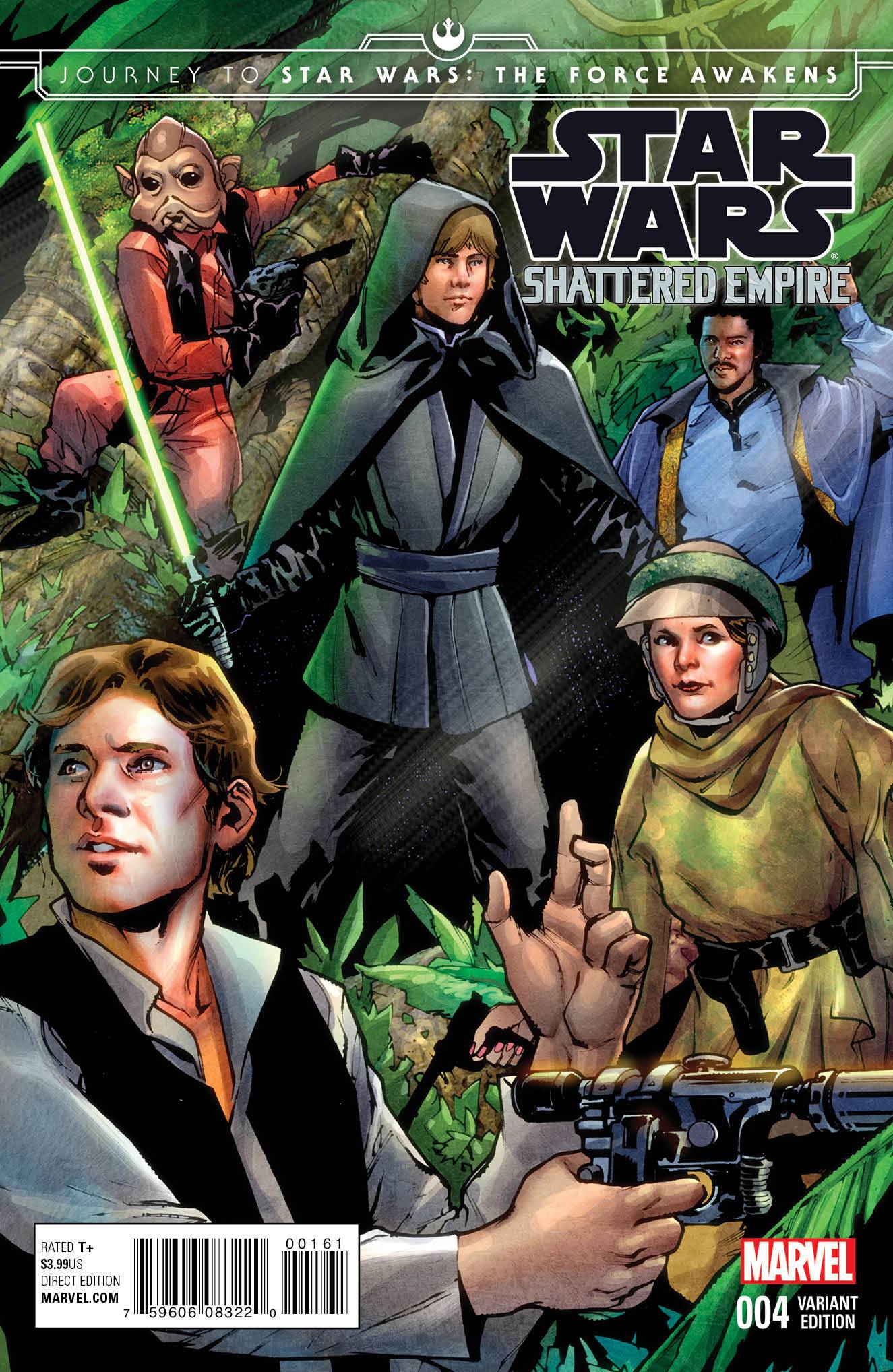 Journey Star Wars Force Awakens Shattered Empire #4 Variant