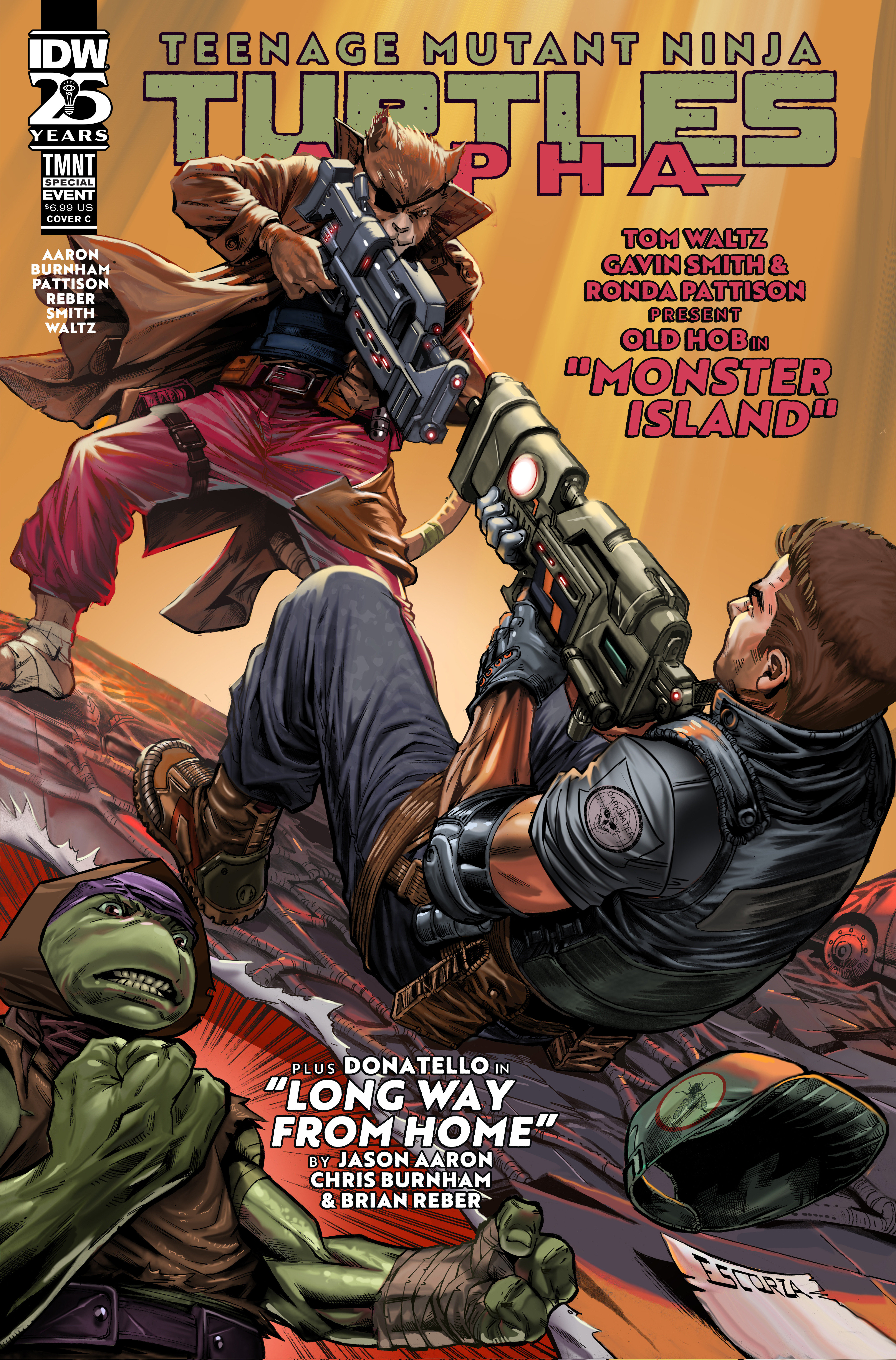 Teenage Mutant Ninja Turtles: Alpha #1 Cover C