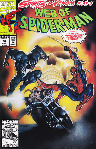 Web of Spider-Man #96 [Direct]-Very Fine