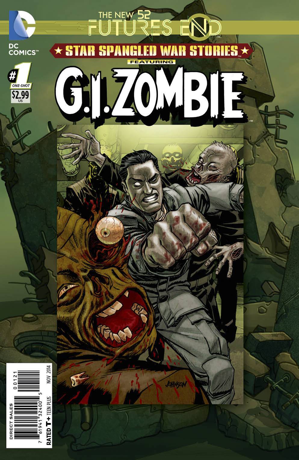 Star Spangled War Stories Gi Zombie Futures End #1 Std Edition