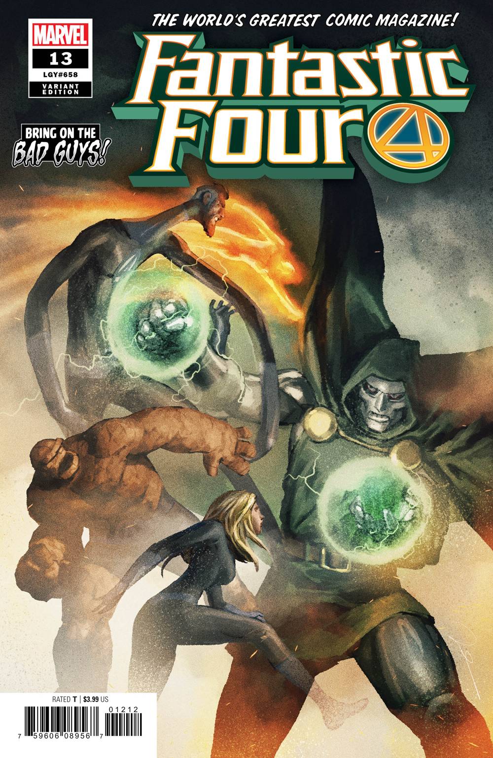 Fantastic Four #13 Parel Bring on the Bad Guys Variant (2018)