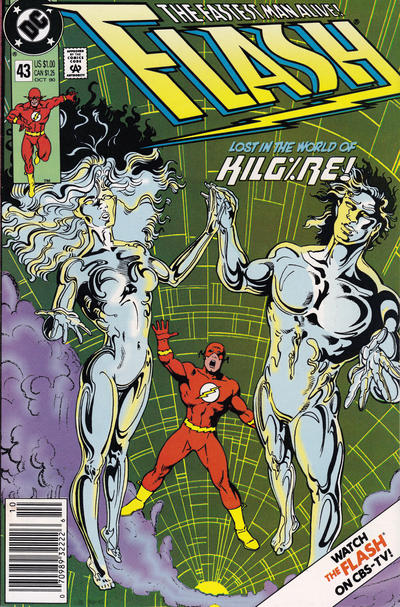 Flash #43 [Newsstand]-Fine (5.5 – 7)