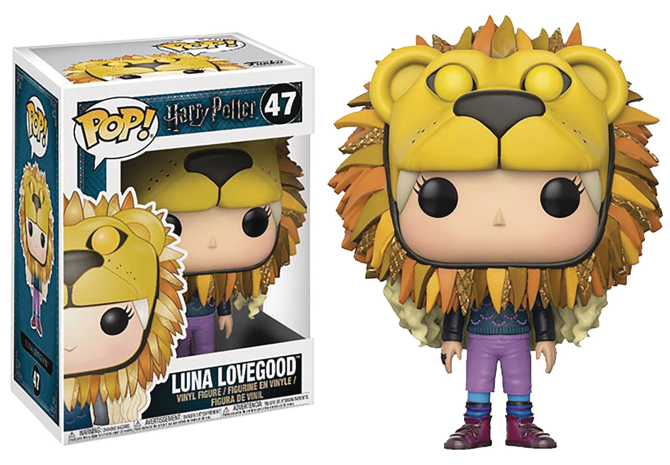 Pop Harry Potter Series 4 Luna Lovegood Lion Head Vinyl Figure