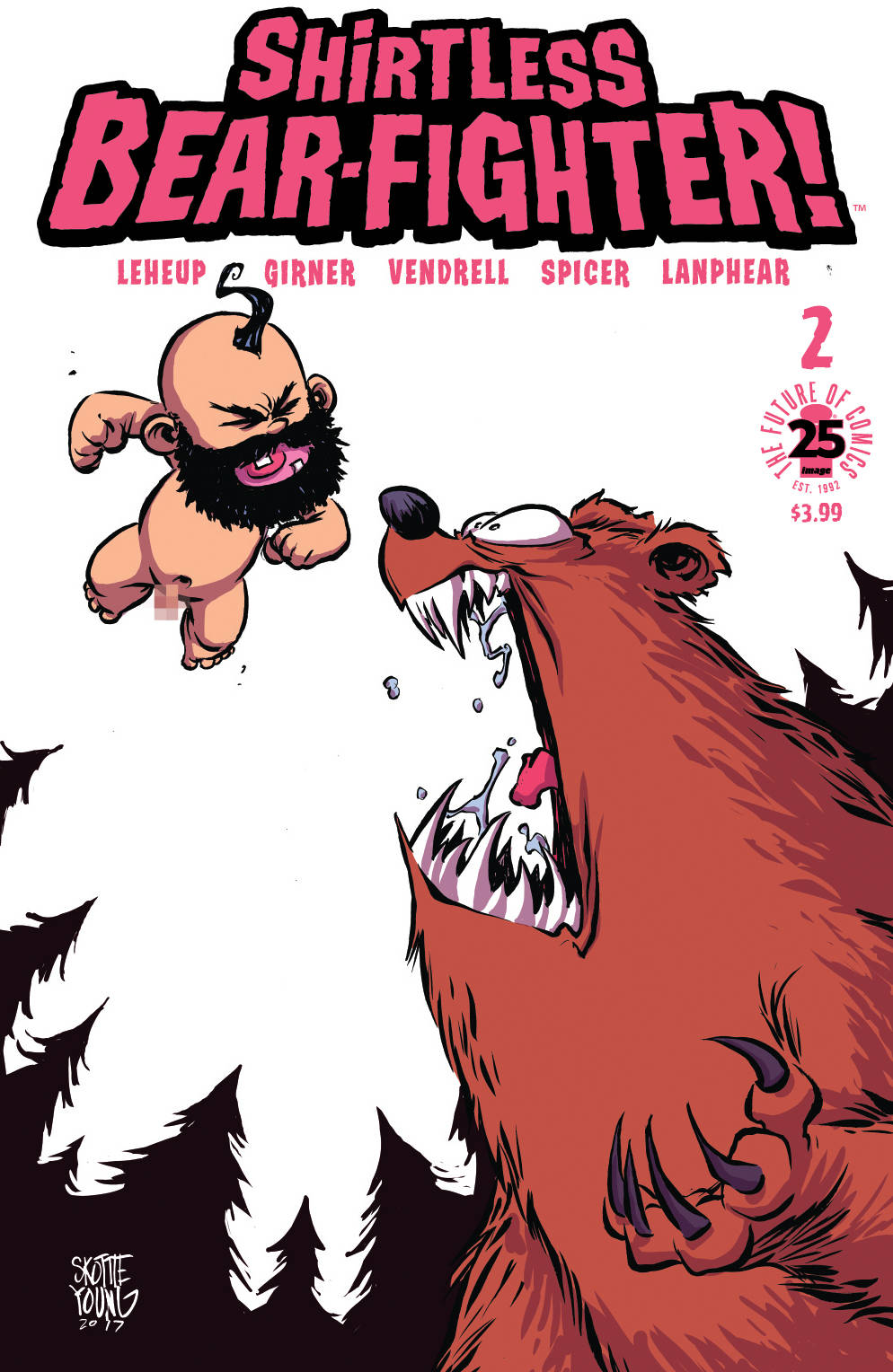 Shirtless Bear-Fighter #2 1 for 15 Incentive Young Baby Beariant