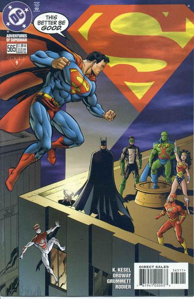 Adventures of Superman #565 [Direct Sales]-Very Fine (7.5 – 9)