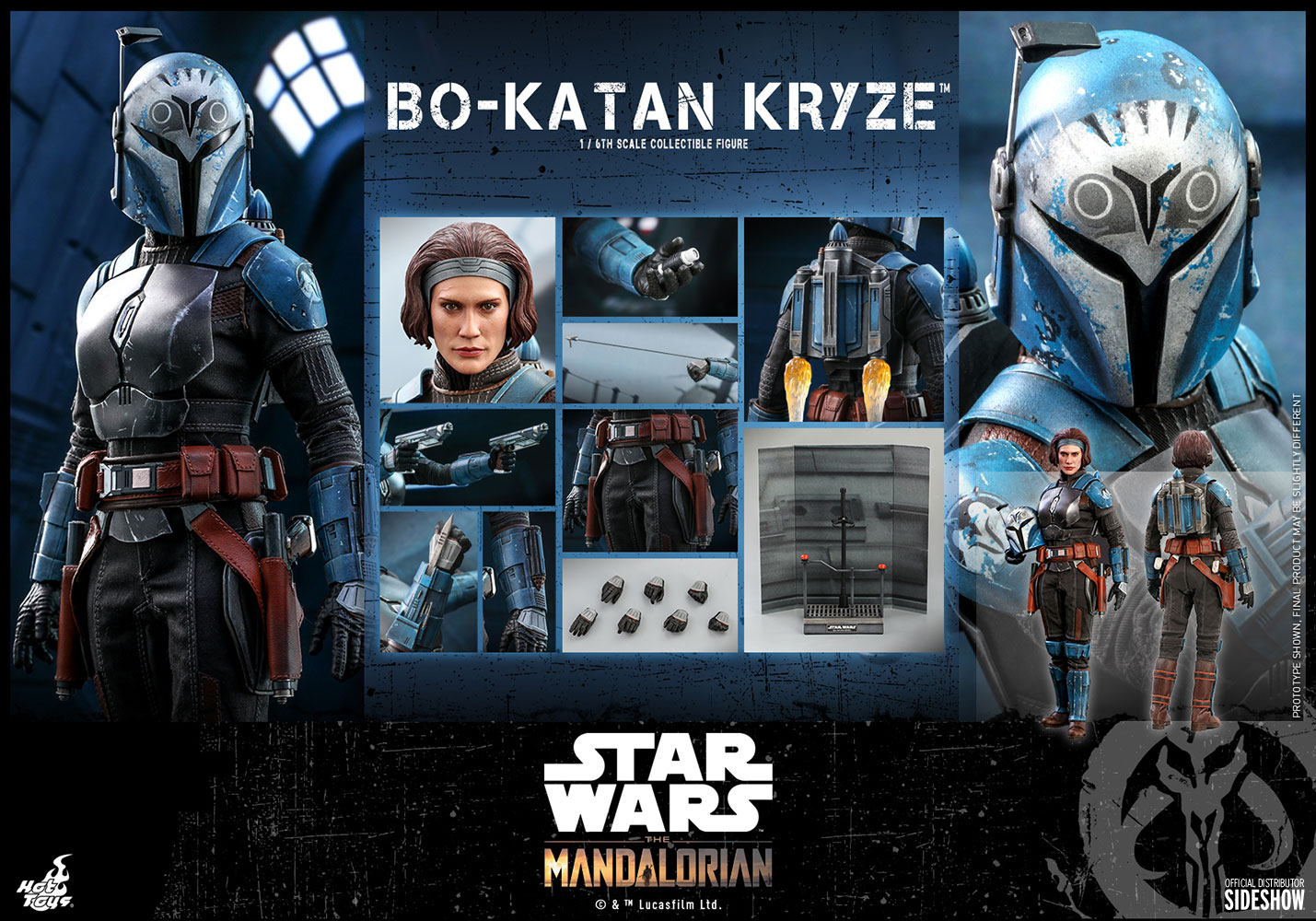 Bo-Katan Kryze The Mandalorian Sixth Scale Figure By Hot Toys 