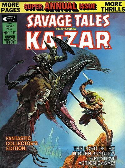 Savage Tales Featuring Ka-Zar #12-Very Fine (7.5 – 9)